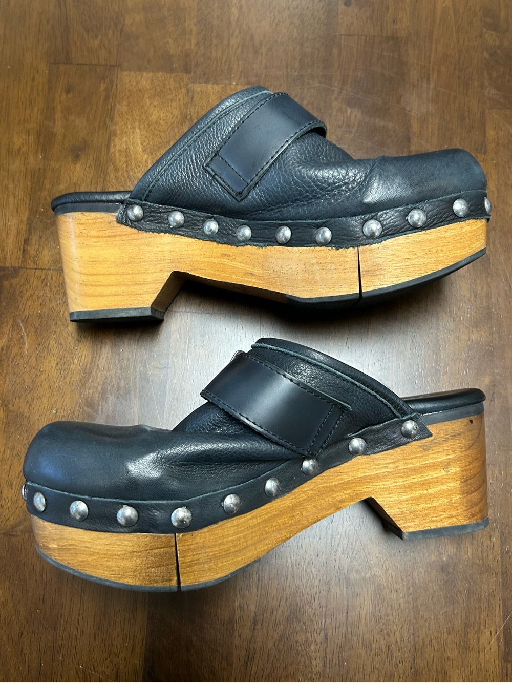 Free People Culver City Clogs in Black US 8 or EU 38 - Picture 4 of 12